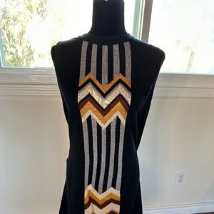 Missoni Target Sleeveless Knit Sweater Dress - M